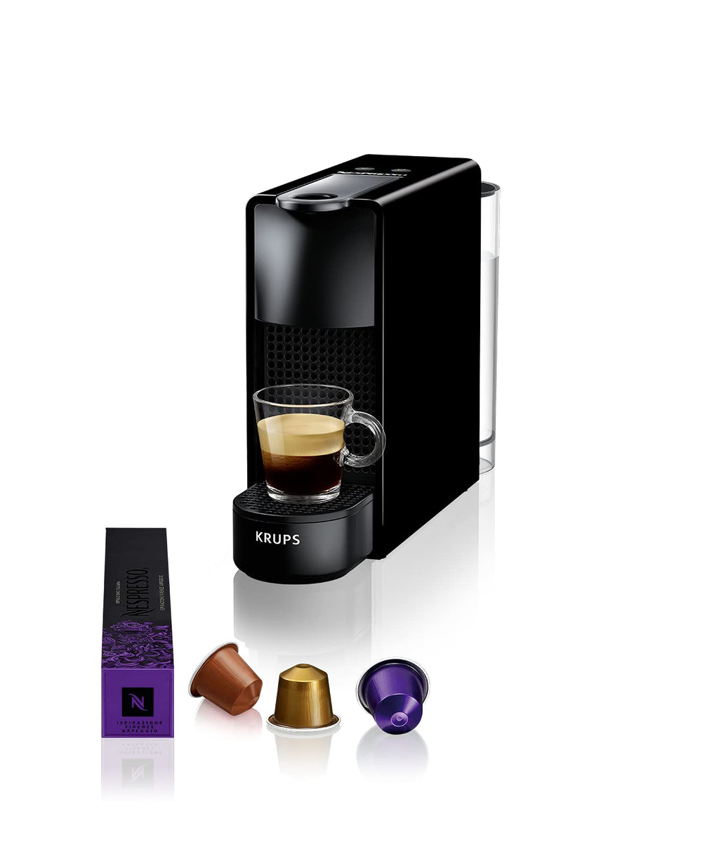 Photo de Cafetière à Capsules Luxino Noir Premium – Compact & Puissant