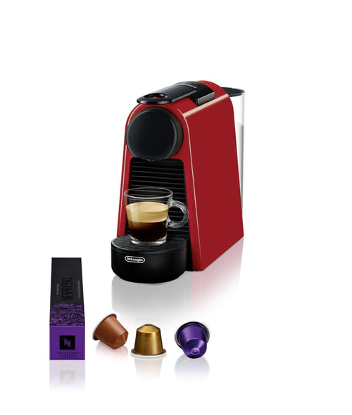 Photo de Cafetière Capsules Luxino Rouge Rubis – 19 Bars, Arrêt Automatique