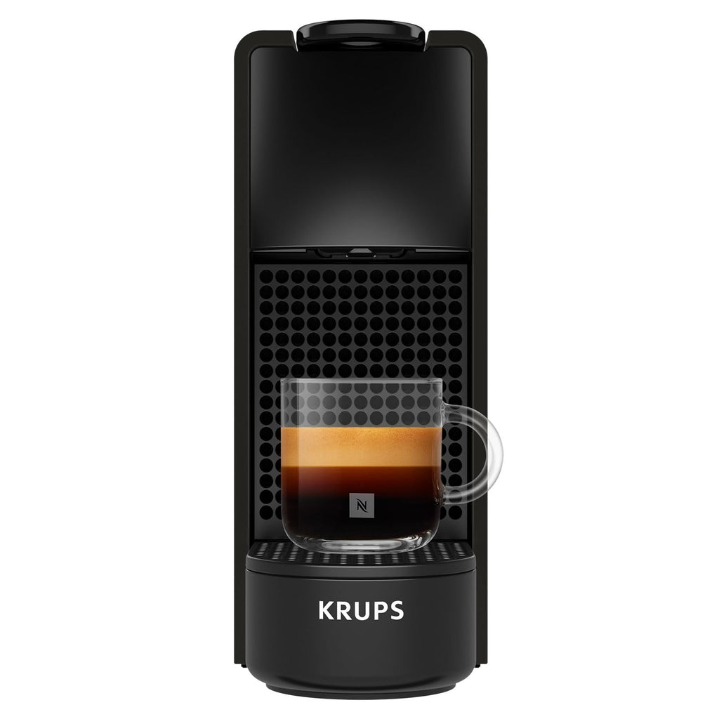 Photo de Luxino Mini machine à capsules de café noir mat anthracite, expresso et café long, XN110NF0, Noir Mat Anthracite