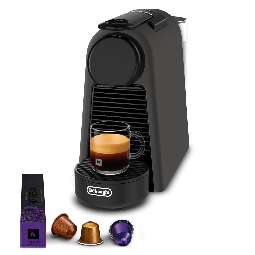 Photo de Luxino Capsule Coffee Maker Kit – 19 Bars, Design Compact, Noir Mat