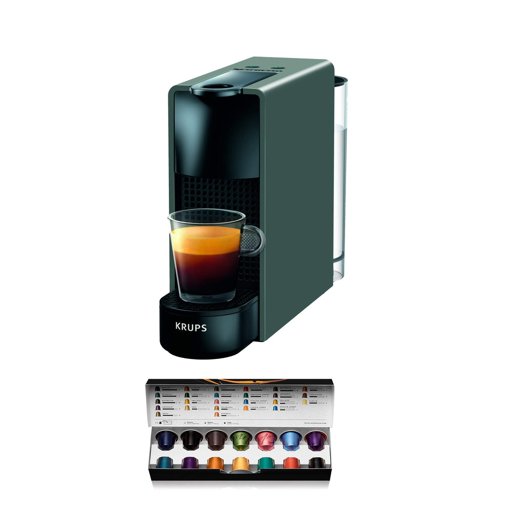Photo de Luxino Mini-machine à café à capsules , 0,6 L, 19 bars, XN110BRD, Noir, Gris